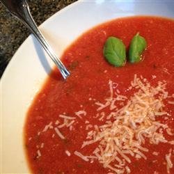 Parmesan Basil Tomato Soup recipe