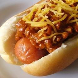 Hot Dog Chili for Chili Dogs recipe