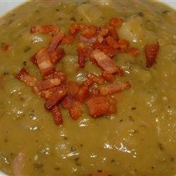 Smoked Turkey Split Pea Soup recipe