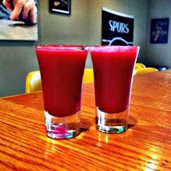Sweet and Sour Borscht Shooters recipe