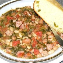 Turnip Green Soup recipe