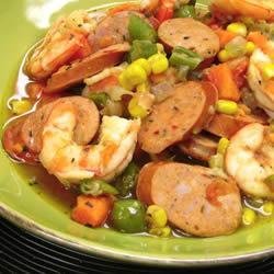 New Orleans Stew with Smoked Andouille Chicken Sausage recipe