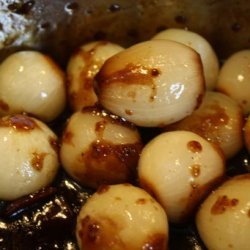 Honey Glazed Pearl Onions recipe