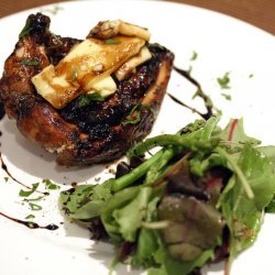 Herbed Balsamic Chicken With Blue Cheese recipe