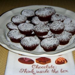 Mini Flourless Espresso Chocolate Cupcakes recipe