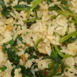 Spinach Rice -- Spanakorizo recipe