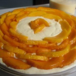 Chilled Mango Cheesecake recipe