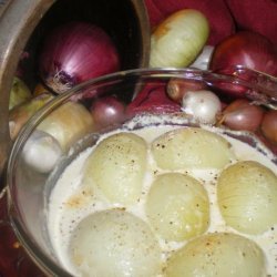 Creamy Baked Onions recipe