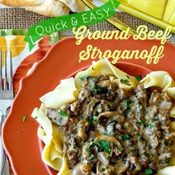 Easy Ground Beef Stroganoff recipe