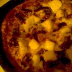 Leek, Prosciutto and Goat Cheese Frittata recipe