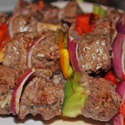 Greek Beef Kebabs recipe