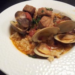 Portuguese Pork & Clam Stew recipe