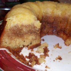 Honey Bun Pineapple Upside-Down Cake recipe