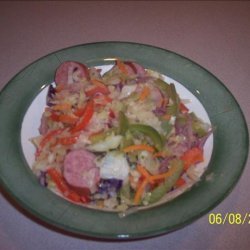 Cabbage Kielbasa Skillet recipe