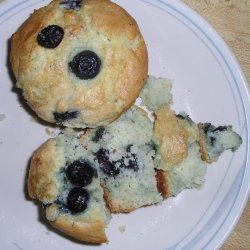 Blueberry Muffins à La Alton Brown (Good Eats on Food Net recipe