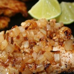 Lime-Drenched Chicken With Onions recipe