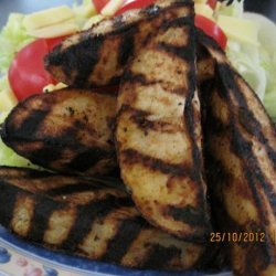 The Neely's Grilled Potato Wedges recipe