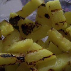 Zesty Grilled Citrus-Mint Pineapple recipe