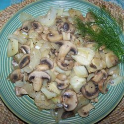 Fennel Mushroom Skillet recipe