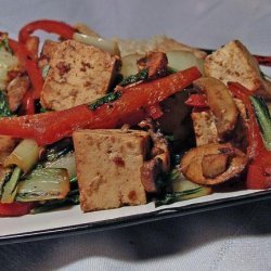 Hoisin Tofu With Vegetables recipe