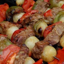 Curry Beef Marinade Kebabs recipe