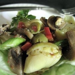 Alotizzip Marinated Artichokes & Mushrooms recipe