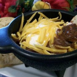 Simple Taco Beans With Fritos recipe