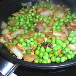 Peas, Onions & Mushrooms recipe