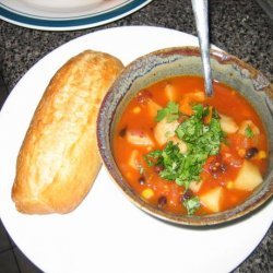 Chipotle, Corn, and Black Bean Stew recipe