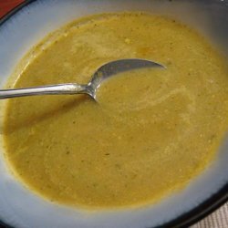 Curried Apple and Zucchini Soup recipe