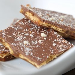 Chocolate Toffee Biscuits recipe
