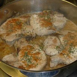 Rosemary Vermouth Pork Chops recipe