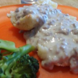 Cat Head Biscuits With Sawmill Gravy recipe