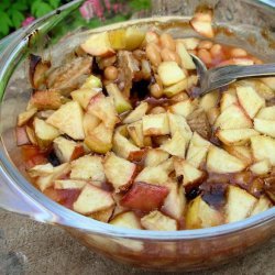 Apple Orchard Bean Bake recipe
