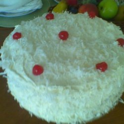 Luscious Coconut Cake recipe