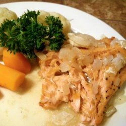 Sweet and Spicy Salmon Fillets recipe