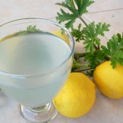 Rose Scented Geranium Lemonade recipe
