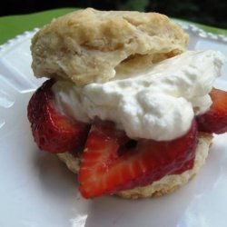 Strawberry Shortcake With Balsamic Honey recipe