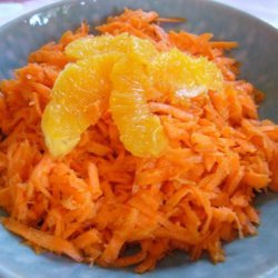 Morrocan Grated Carrot Salad With Orange recipe
