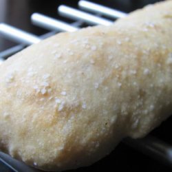 No-Knead Small Baguette (Stecca) recipe