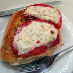 4-Cheese Broiled Tomato Slices recipe