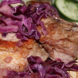 Red Cabbage With Pork and New Potatoes recipe