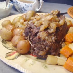 Vegetable & Gravy Pot Roast recipe
