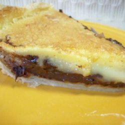 Chocolate Chip-Buttermilk Custard Pie recipe
