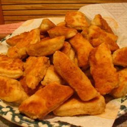 Rhea's Western Bread Fingers With Honey Lemon Dipping Sauce recipe