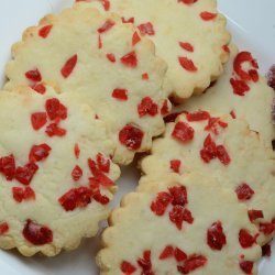Dipped Cherry Cookies recipe