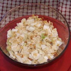 Aunt Grace's Napa Salad recipe