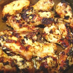 Grilled Garlic Chicken Wings recipe