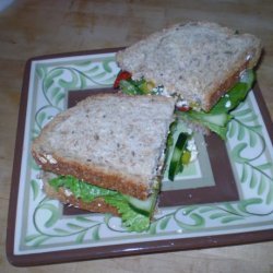 Mediterranean Veggie Sandwich recipe