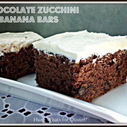 Chocolate Zucchini Bars recipe